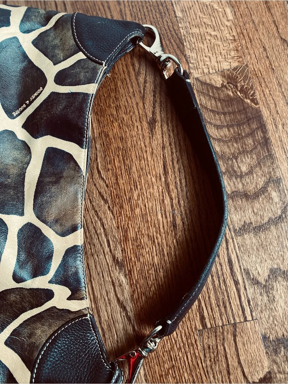 Dooney & Bourke Giraffe Print Shoulder Bag